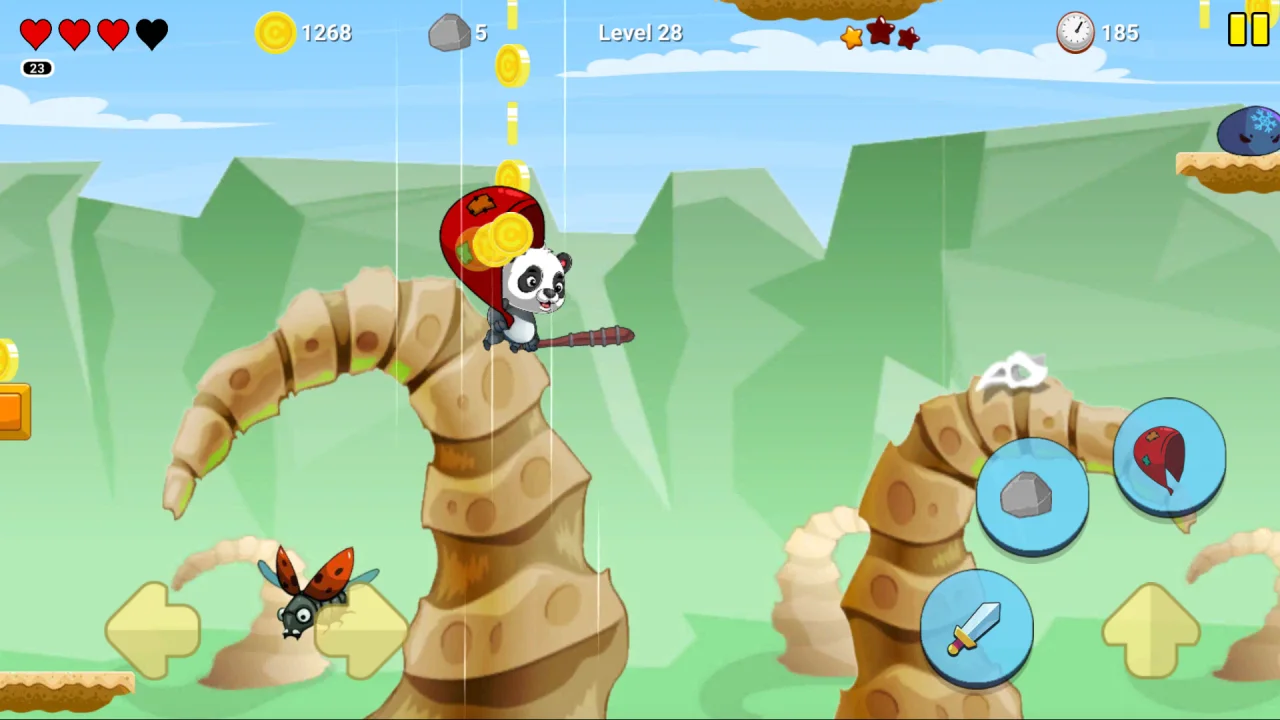Panda Adventure Complete Unity Game — screenshot 1