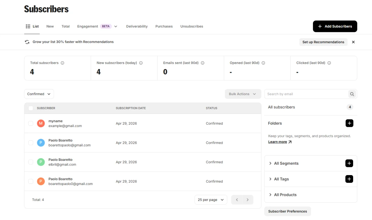 Newsletter Signup Modal Smart WordPress Popup — screenshot 4