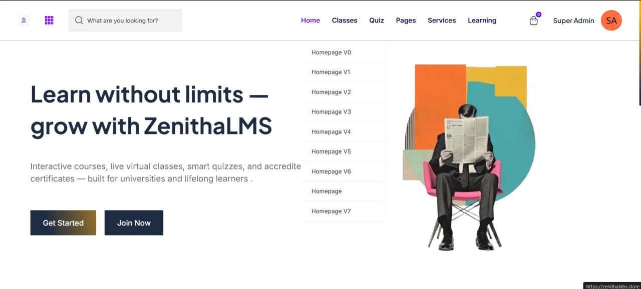 ZenithaLMS Enterprise Learning Management System for Universities & Academies — screenshot 7