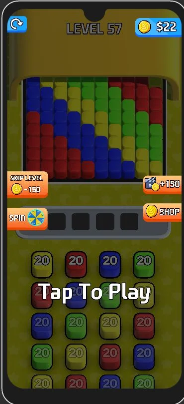 This Is Blast Sort Game 3D Unity Game Source Code — screenshot 8