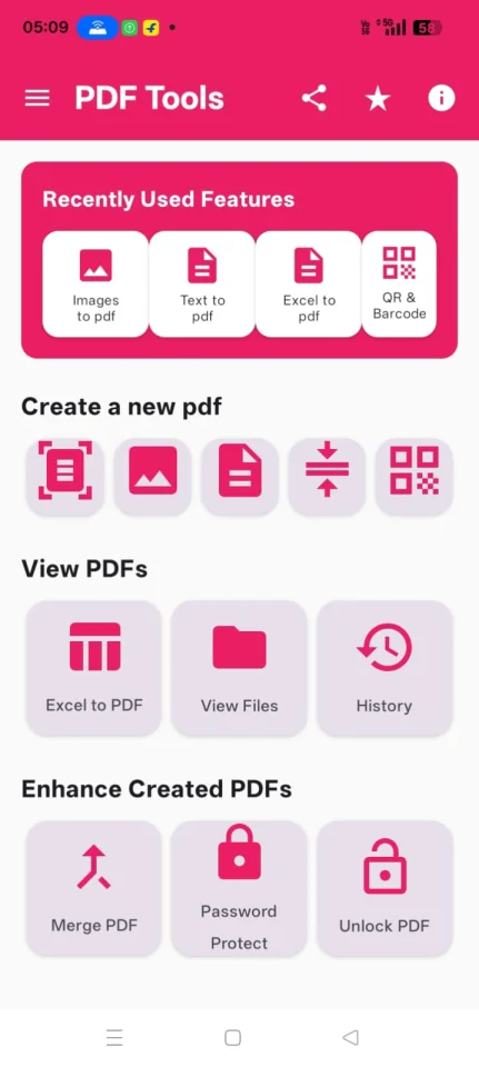 Desheelabs PDF Tools - PDF Merge Compress Scan QR — screenshot 1