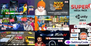 GBS Studio’s Super 6 Mega Bundle: 6 Unity 2019 High-End Games -88% Off!