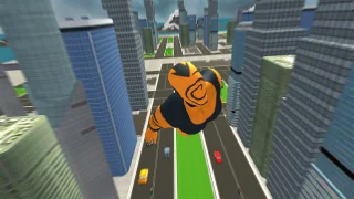 Flying Superhero Revenge: Grand City Captain Game
