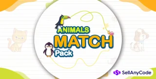 Animals Match Maze Pack