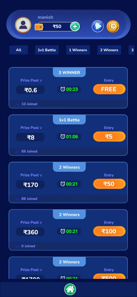 Ludo Tournament App Source Code with Admin Panel — screenshot 8