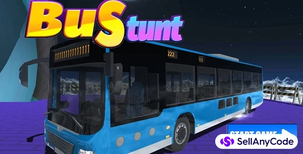 Bus Stunt 3D Simulator 2024 Unity 2021 — cover