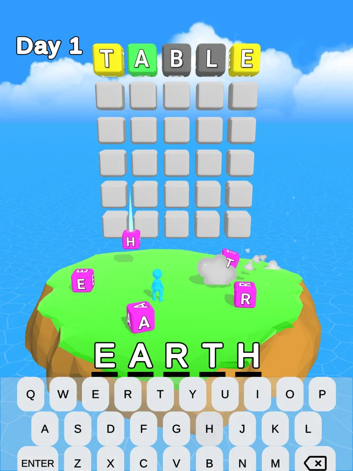 Word Island 3D Hypercasual — screenshot 4