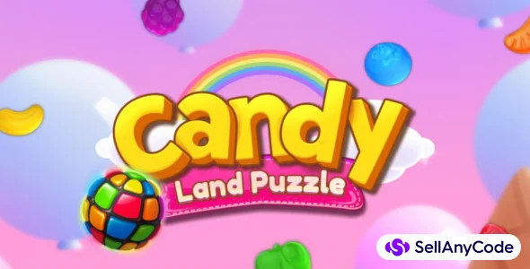 Candy Land Puzzle Unity Ads - IAP