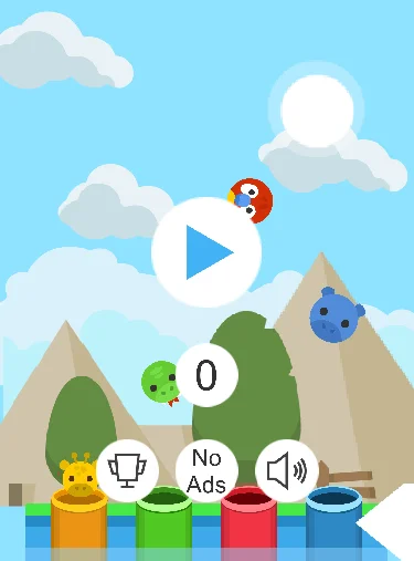 Animal Drop - Unity Source Code — screenshot 1