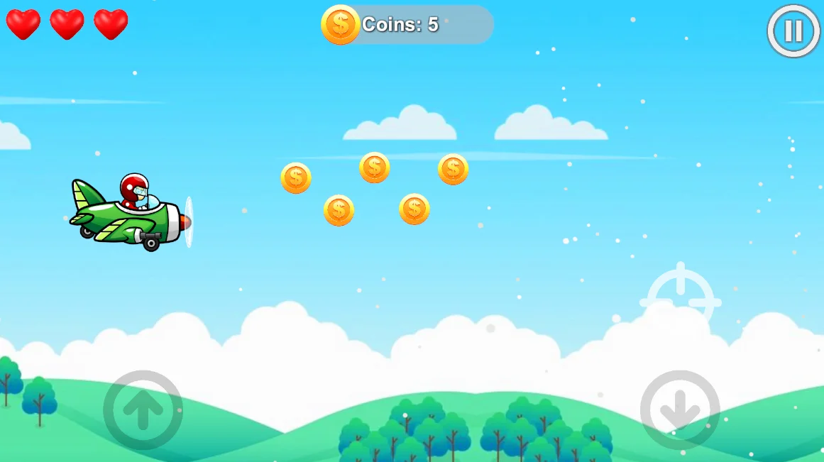 Airplane Shooter - Endless Game Unity Template — screenshot 4