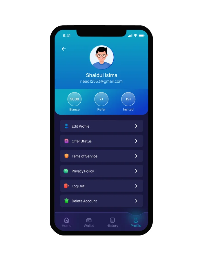 Cash Rocket Flutter Online Earning App with Admin Panel — screenshot 8