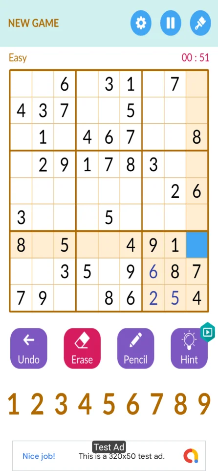 Unity Sudoku Pro - Sudoku Game Unity — screenshot 1