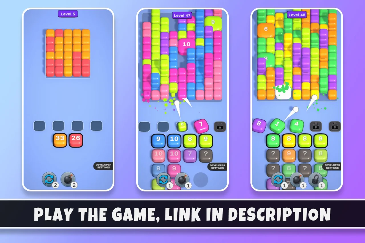 Block Blaster Jam | Unity Game Template — screenshot 1