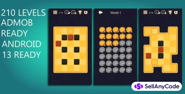 Move the Block Deluxe Unity Complete Project (210 Levels)