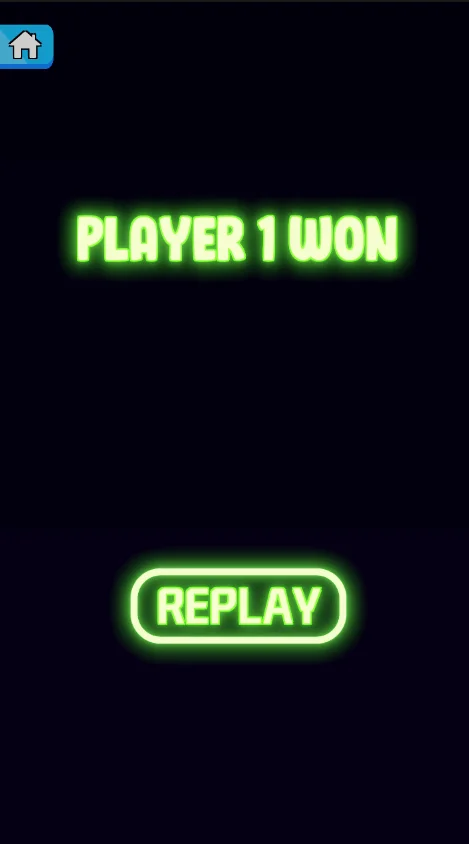Tic Tac Toe Glow Game Unity Source Code — screenshot 3