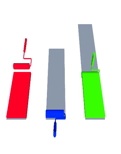 Paint Roller 3D — screenshot 1
