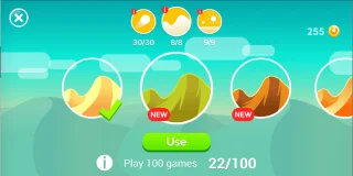 Dune Clone / Tiny Wings (Top Free Game) Complete Project