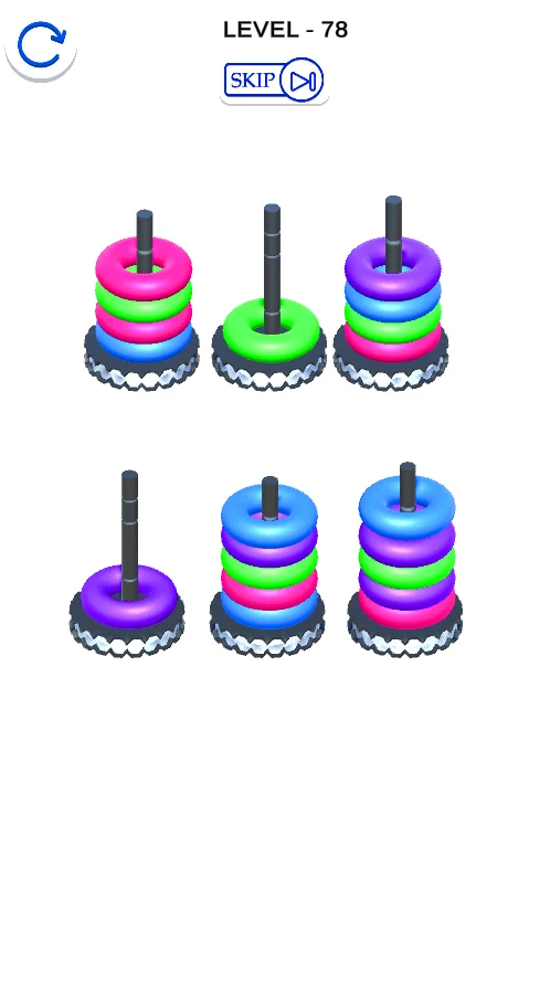 Hoop Stack 3D Puzzle — screenshot 2