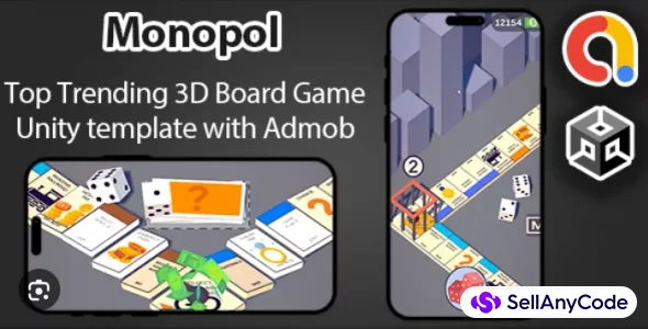 Monopol - Complete 3D Board Game Template Unity + AdMob