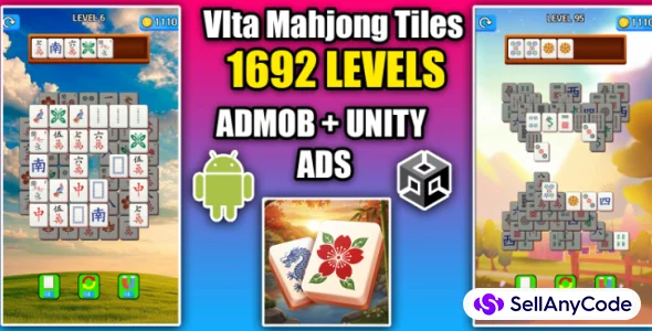 Mahjong Tile Triple Match Game Unity Source Code