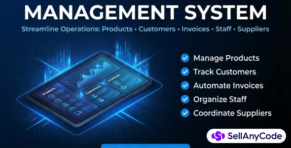 Advanced Inventory & Invoice Management System | Python Streamlit — cover
