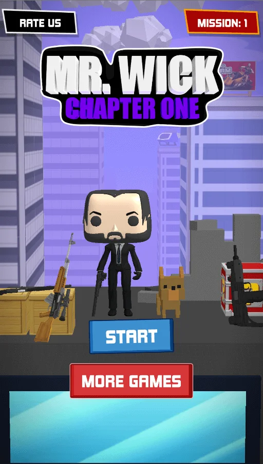 Mr Wick - One Bullet — screenshot 1