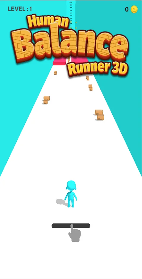 Human Balance Runner 3D — screenshot 1
