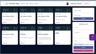 Orientation MApp | AI Chatbot & Recommendation System
