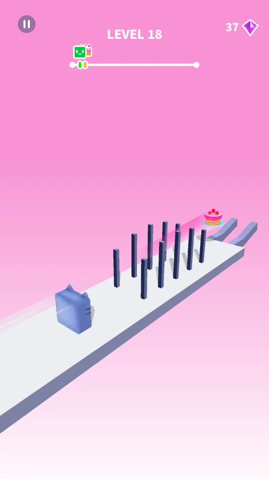 Jelly Shift - Obstacle Course — screenshot 2