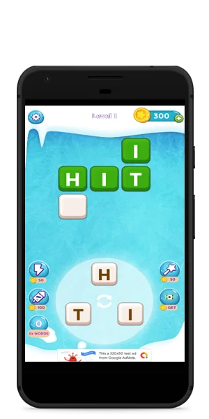Word Crossy Frozen - Unity Complete Project — screenshot 1
