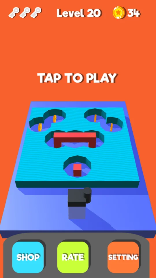 Sand Eater Hyper Casual Game Template — screenshot 8