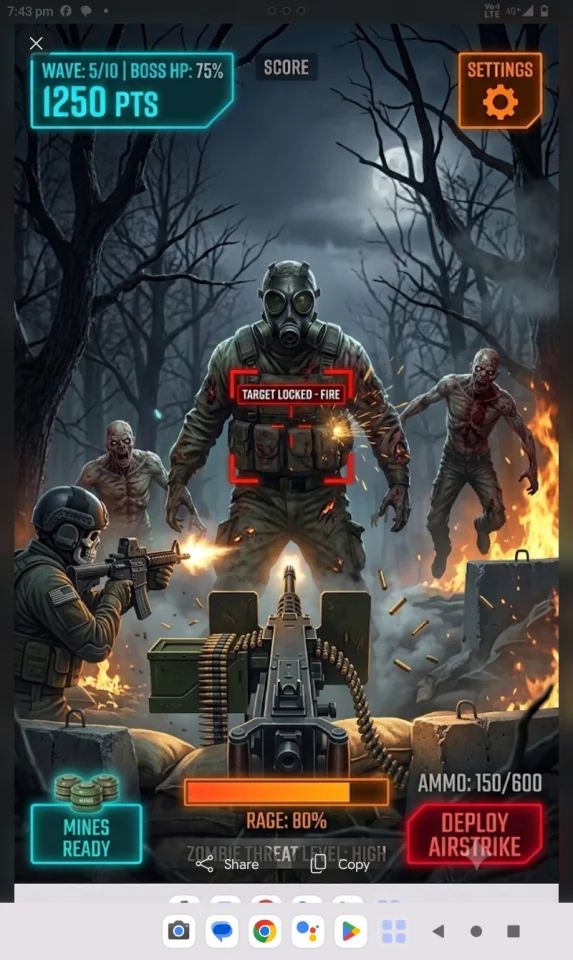 Zombie Warfare — screenshot 2