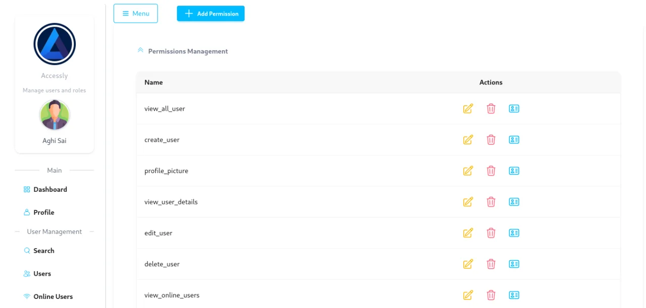 Accessly Laravel User Management System with Roles & Permissions — screenshot 4