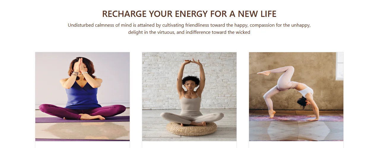 Yoga Club — screenshot 2