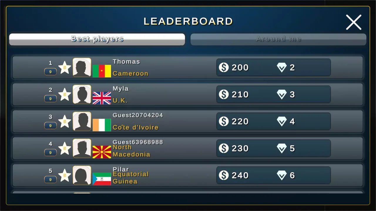 8 Ball Pool (Billiard) Multiplayer Completed Game — screenshot 9