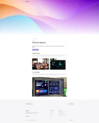 Ethereal Showcase Gallery Template React JS