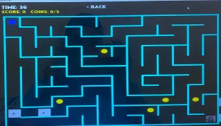 Maze Game in C++ with -10 Levels