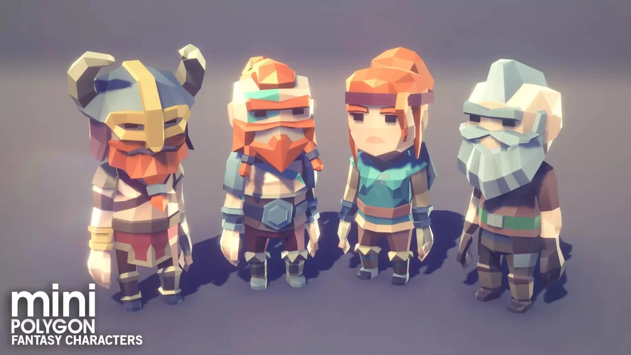 POLYGON Mini - Fantasy Character Pack — screenshot 4