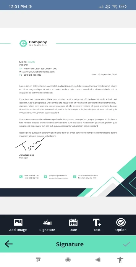 Doc and Card Scanner with Signature (Android 11) — screenshot 8
