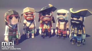 POLYGON Mini - Fantasy Character Pack