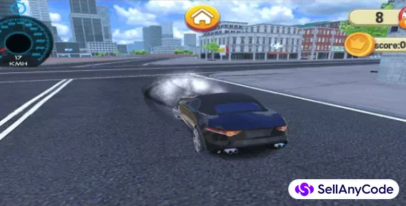 City Car Driver: Street Racing Game 64BIT Source Code