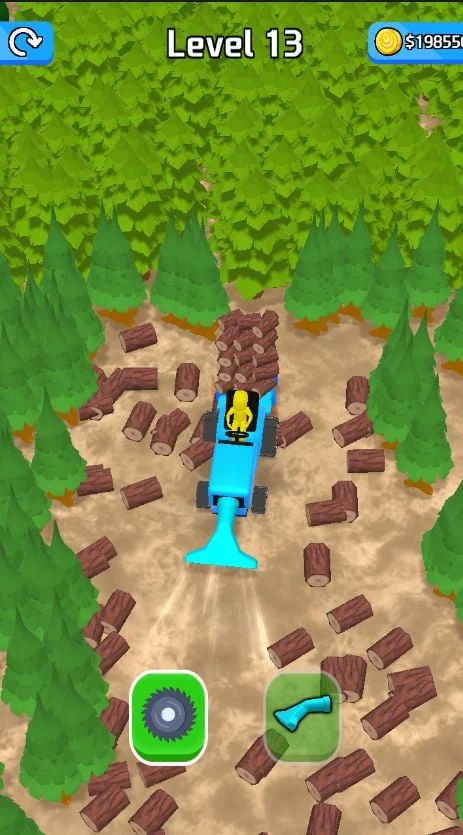 Lumber Harvest Tree Cutting Game Unity Source Code — screenshot 6