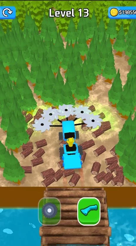 Lumber Harvest Tree Cutting Game Unity Source Code — screenshot 7