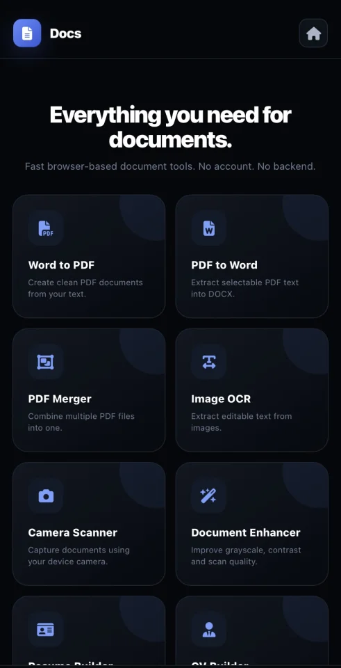 9-in-1 Document Suite HTML Script — screenshot 5