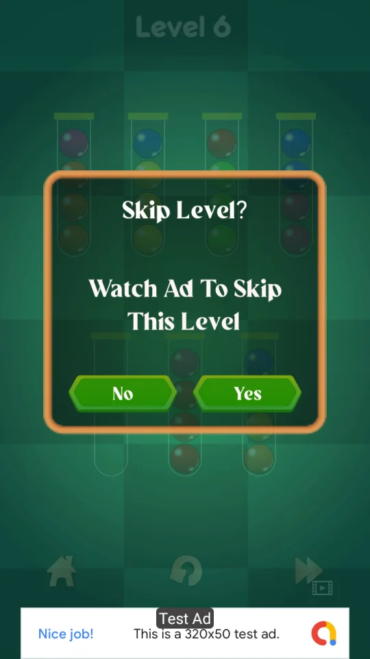 Ball Sort Puzzle (AdMob + Unity Ads + Push Noti.) — screenshot 5