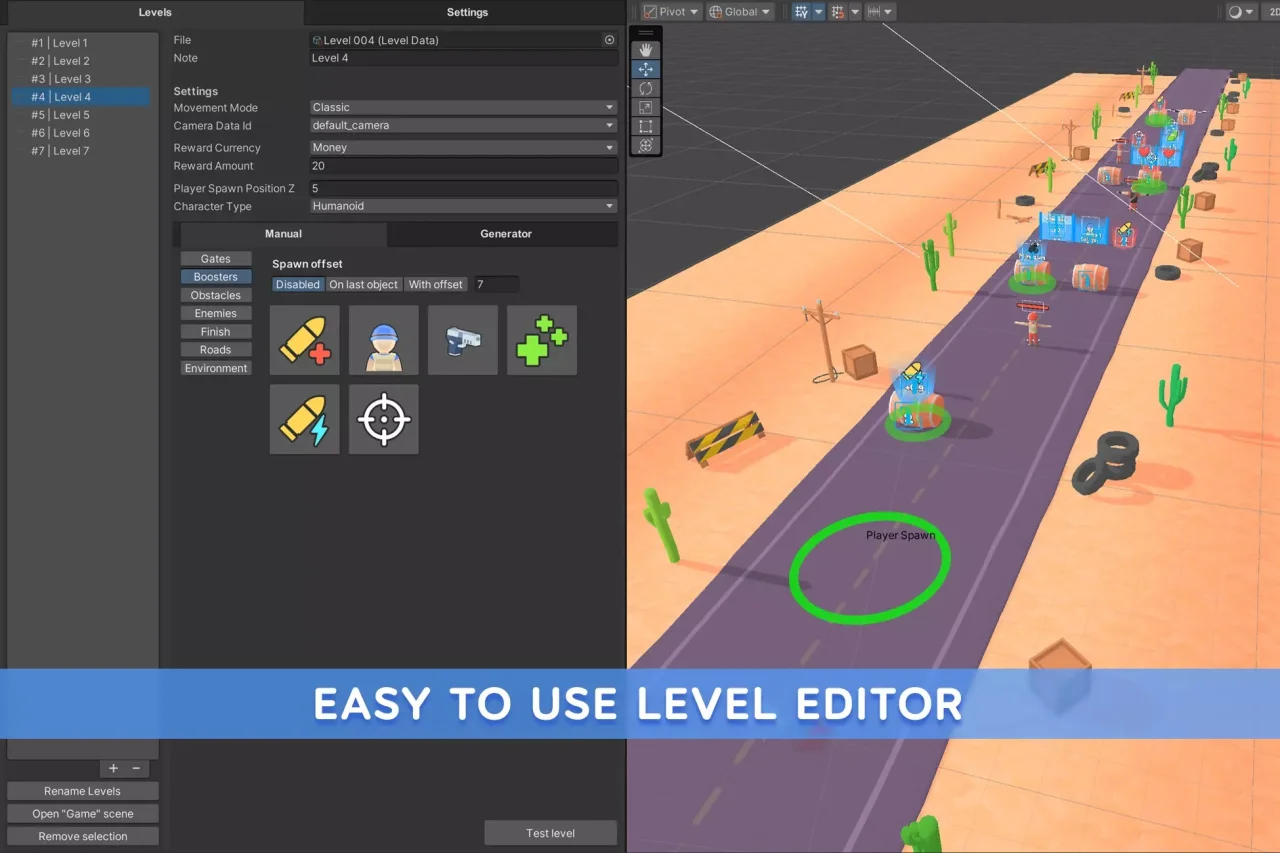 Epic Runner | Template + Editor — screenshot 2