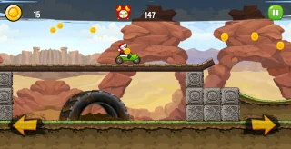 Santa Moto Race: Buildbox Game