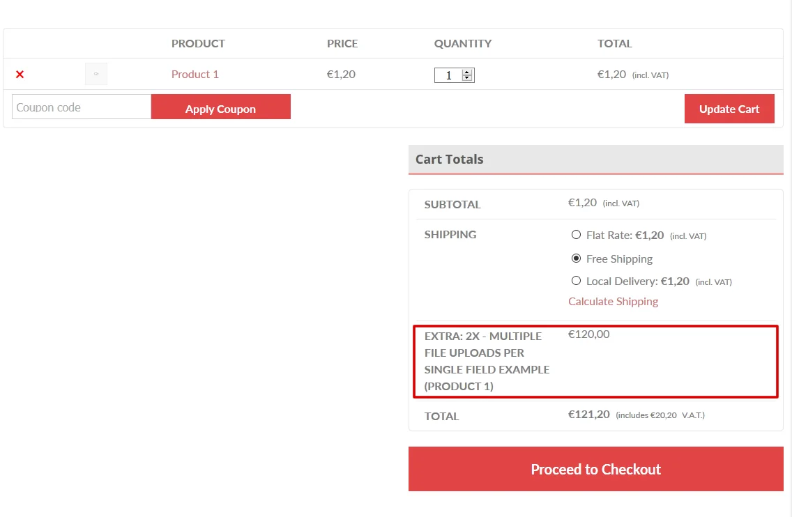 WooCommerce Upload Files — screenshot 5
