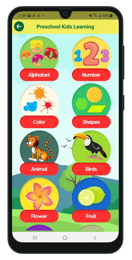 Kids Preschool - Android App — screenshot 3