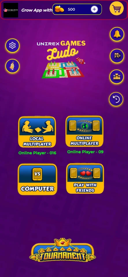 Ludo Tournament App Source Code with Admin Panel — screenshot 2